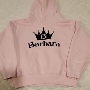 Pink Barbara Hoodie